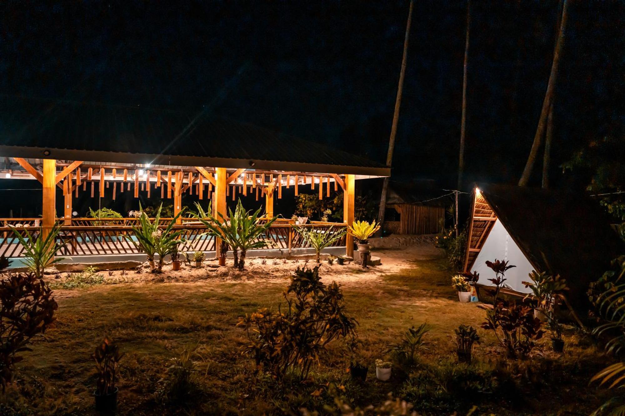 Amihan Beach Hostel San Vicente  Ngoại thất bức ảnh